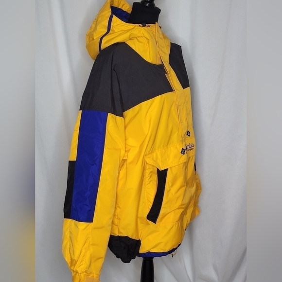 Columbia Challenger Vintage 90's Pullover Anorak Jacket - Size L - Picture 3 of 13